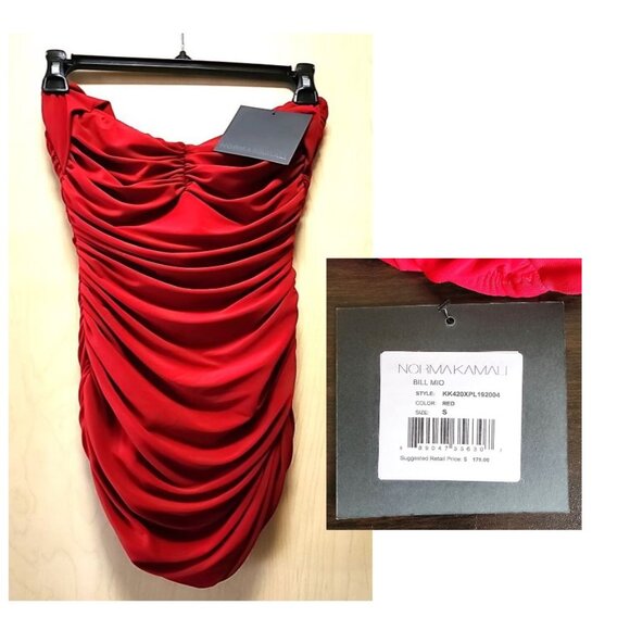 NORMA KAMALI shirred mallet - Picture 4 of 5